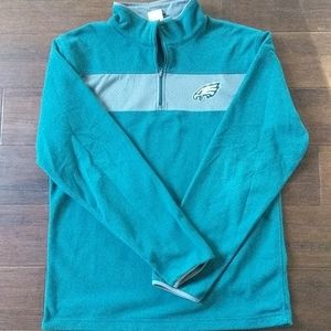 NFL Philadelphia Eagles 1/4zip fleece sweatshirt